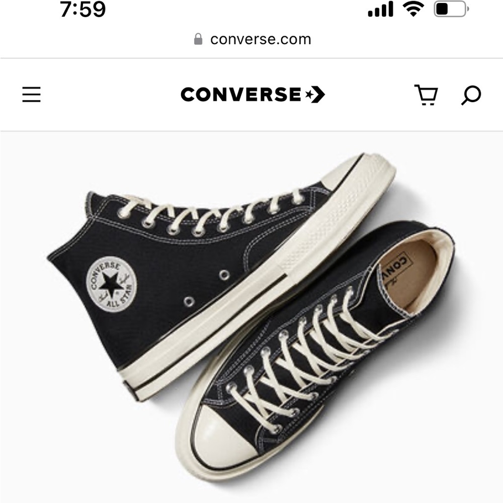Chuck 70 Vintage Canvas women 8.5 men’s 6.5 converse